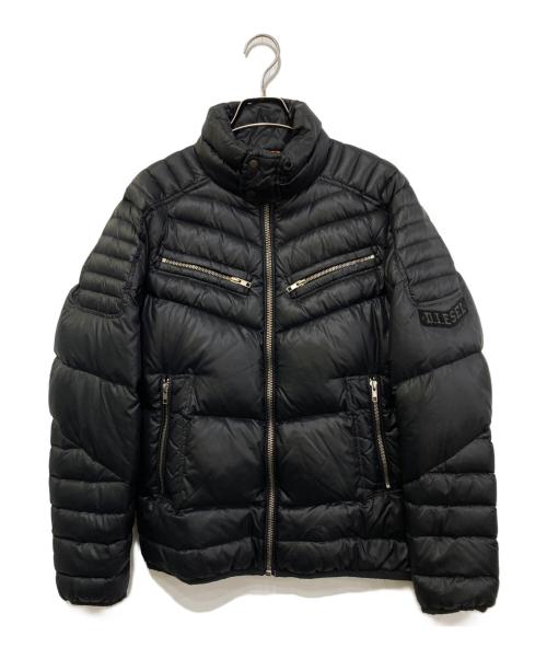 DIESEL（ディーゼル）DIESEL (ディーゼル) ダウンジャケット ブラック サイズ:Mの古着・服飾アイテム