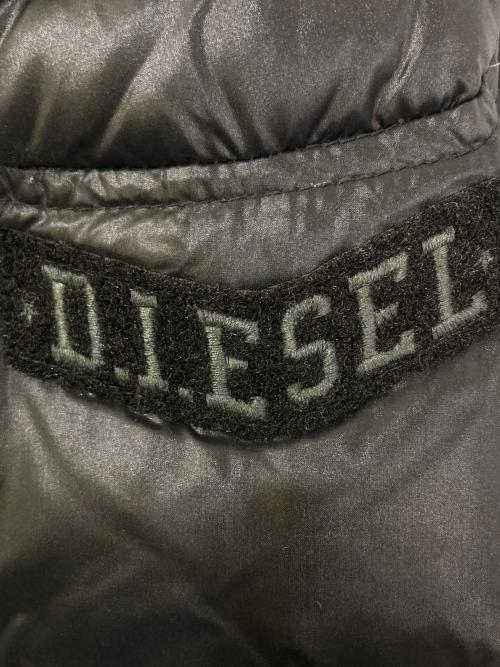DIESEL（ディーゼル）DIESEL (ディーゼル) ダウンジャケット ブラック サイズ:Mの古着・服飾アイテム
