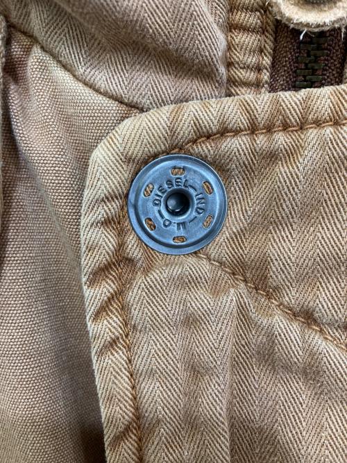 DIESEL（ディーゼル）DIESEL (ディーゼル) モッズコート ブラウン サイズ:XXLの古着・服飾アイテム