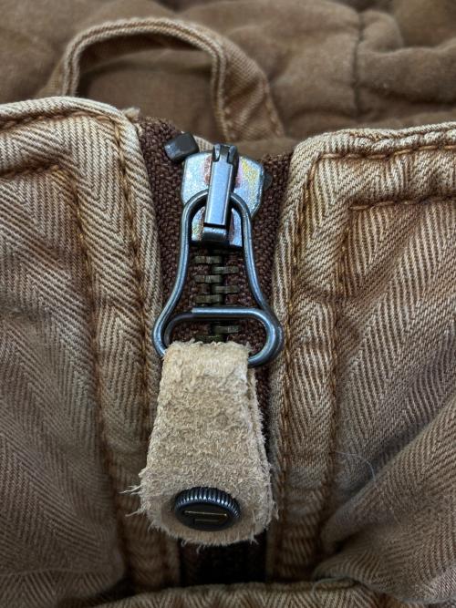 DIESEL（ディーゼル）DIESEL (ディーゼル) モッズコート ブラウン サイズ:XXLの古着・服飾アイテム