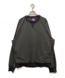 THE NORTHFACE PURPLELABEL（ザ・ノースフェイス パープルレーベル）の古着「ALPHADRY Crewneck Jumper」｜グレー
