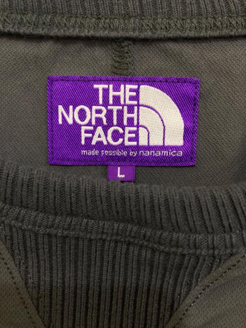 THE NORTHFACE PURPLELABEL（ザ・ノースフェイス パープルレーベル）THE NORTHFACE PURPLELABEL (ザ・ノースフェイス パープルレーベル) ALPHADRY Crewneck Jumper グレー サイズ:Lの古着・服飾アイテム