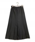 MADISON BLUEマディソンブルー）の古着「WOOL MOLESKIN MAXI SKIRT」｜ネイビー