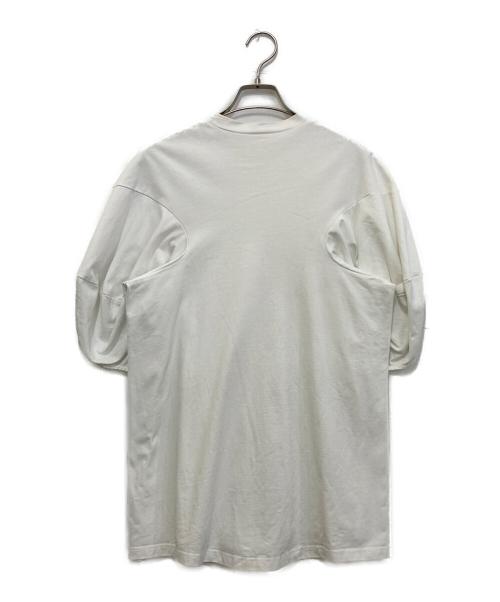 BEARDSLEY（ビアズリー）BEARDSLEY (ビアズリー) パフスリーブTシャツ　BEZ1041406A0001 ホワイト サイズ:Fの古着・服飾アイテム