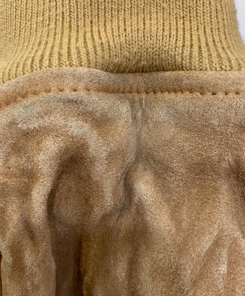 Schott（ショット）Schott (ショット) レザージャケット ベージュ サイズ:36の古着・服飾アイテム