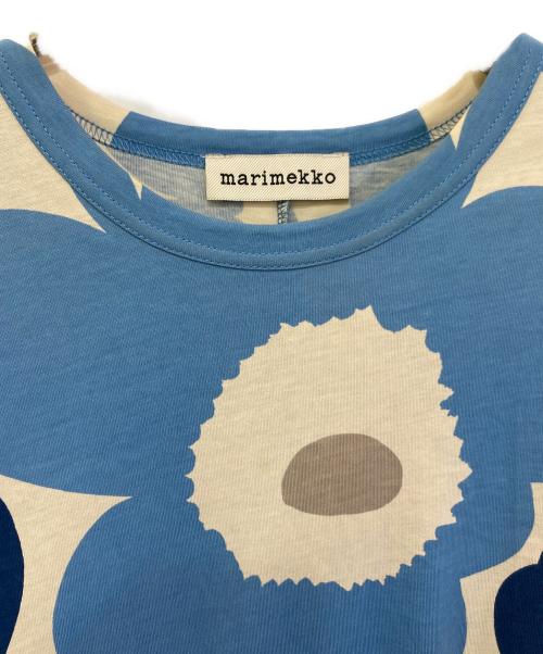 marimekko（マリメッコ）marimekko (マリメッコ) petrun unikko ワンピース ブルー サイズ:Sの古着・服飾アイテム