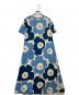 marimekko（マリメッコ）の古着「petrun unikko ワンピース」｜ブルー