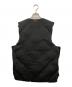 中古・古着 CMF OUTDOOR GARMENT (コンフィーアウトドアガーメント) リバーシブル ダウンベスト ブラック サイズ:M：13000円