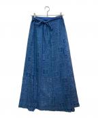 Needlesニードルズ）の古着「Wrap Skirt」｜ネイビー