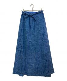 Needles（ニードルズ）の古着「Wrap Skirt」｜ネイビー