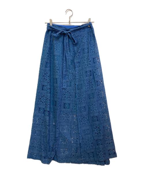 Needles（ニードルズ）Needles (ニードルズ) Wrap Skirt ネイビー サイズ:2の古着・服飾アイテム