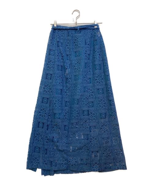 Needles（ニードルズ）Needles (ニードルズ) Wrap Skirt ネイビー サイズ:2の古着・服飾アイテム