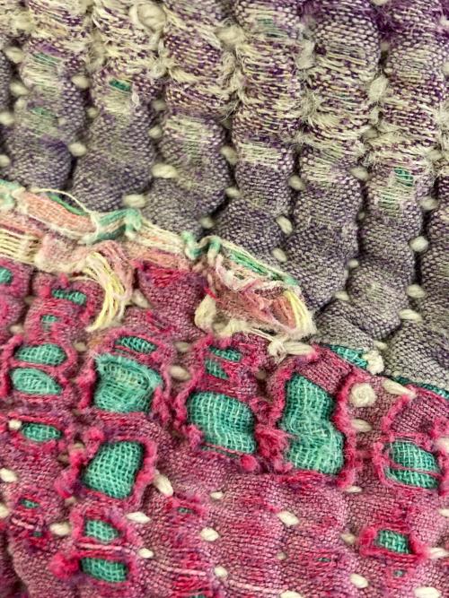 JOURNAL STANDARD（ジャーナルスタンダード）JOURNAL STANDARD (ジャーナルスタンダード) KANTHA QUILT JACKET パープル サイズ:FREEの古着・服飾アイテム