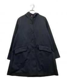 MACKINTOSH PHILOSOPHY（マッキントッシュ フィロソフィー）の古着「ダブルクロスフーデッドコート」｜ネイビー