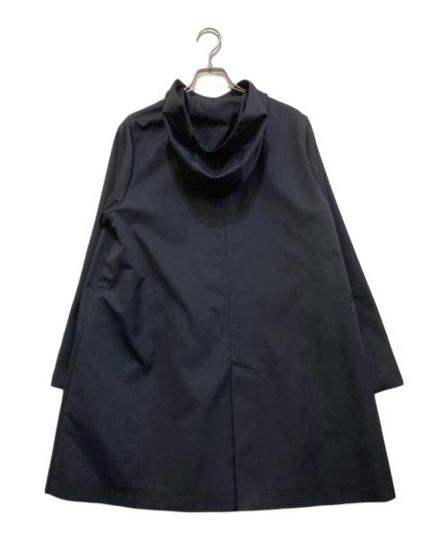 MACKINTOSH PHILOSOPHY（マッキントッシュ フィロソフィー）MACKINTOSH PHILOSOPHY (マッキントッシュ フィロソフィー) ダブルクロスフーデッドコート ネイビー サイズ:38の古着・服飾アイテム