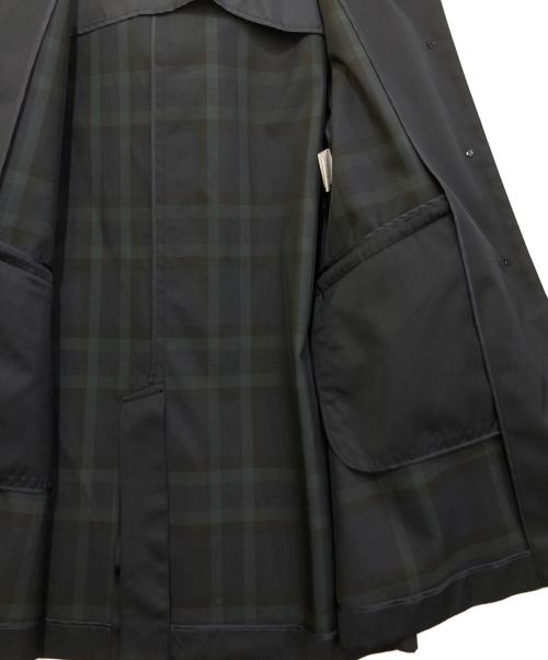 MACKINTOSH PHILOSOPHY（マッキントッシュ フィロソフィー）MACKINTOSH PHILOSOPHY (マッキントッシュ フィロソフィー) ダブルクロスフーデッドコート ネイビー サイズ:38の古着・服飾アイテム