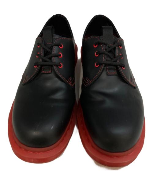 Dr.Martens（ドクターマーチン）Dr.Martens (ドクターマーチン) CLOT (クロット) ３ホールシューズ　AW501 SH03W ブラック サイズ:UK8の古着・服飾アイテム