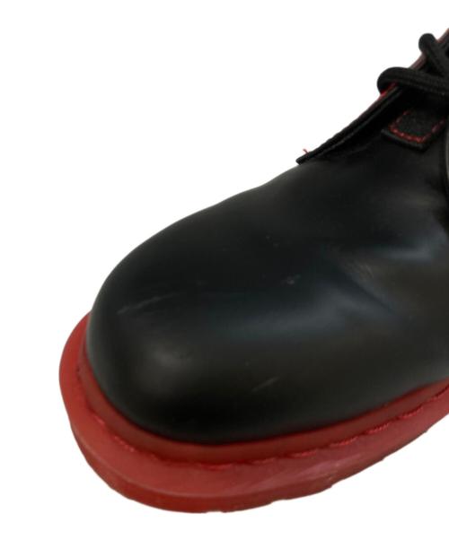 Dr.Martens（ドクターマーチン）Dr.Martens (ドクターマーチン) CLOT (クロット) ３ホールシューズ　AW501 SH03W ブラック サイズ:UK8の古着・服飾アイテム