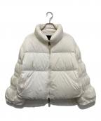 HERNOヘルノ）の古着「ショート丈ダウンジャケット」｜ホワイト