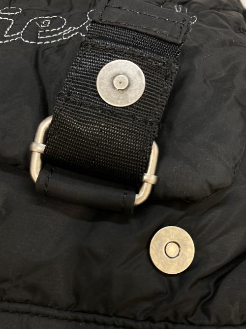 DIESEL（ディーゼル）DIESEL (ディーゼル) キルティングショルダーバッグ ブラックの古着・服飾アイテム