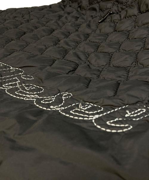 DIESEL（ディーゼル）DIESEL (ディーゼル) キルティングショルダーバッグ ブラックの古着・服飾アイテム