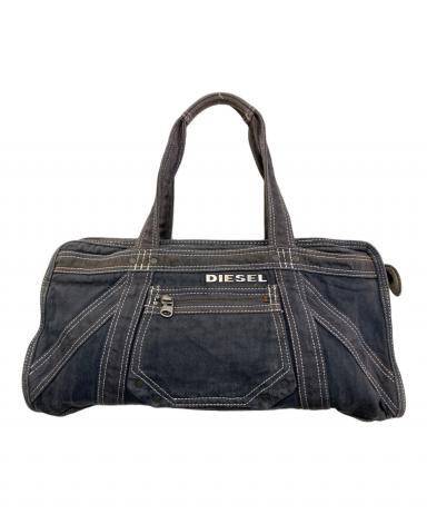 中古・古着通販】DIESEL (ディーゼル) メタルロゴデニムトートバッグ