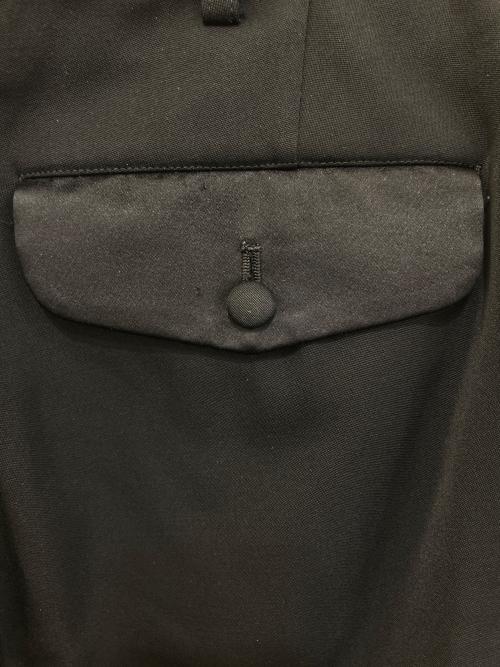 JUNYA WATANABE COMME des GARCONS（(ジュンヤワタナベ コムデギャルソン）JUNYA WATANABE COMME des GARCONS ((ジュンヤワタナベ コムデギャルソン) ウールスラックス ブラック サイズ:Sの古着・服飾アイテム