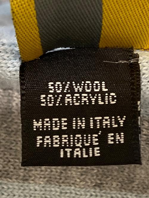 FENDI（フェンディ）FENDI (フェンディ) ウールマフラー グレーの古着・服飾アイテム