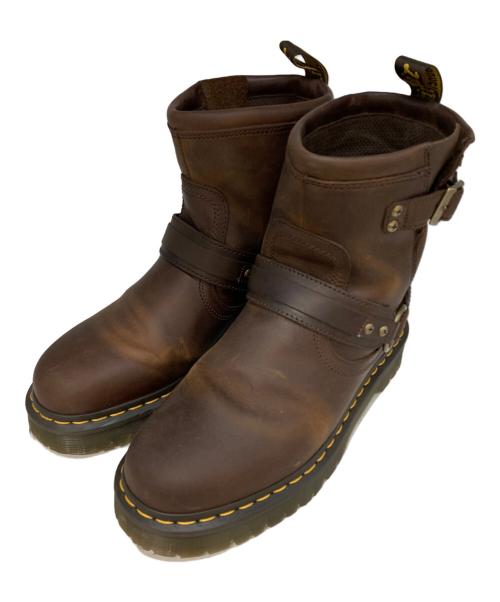 Dr.Martens（ドクターマーチン）Dr.Martens (ドクターマーチン) ANISTONE HRNS ブラウン サイズ:41の古着・服飾アイテム