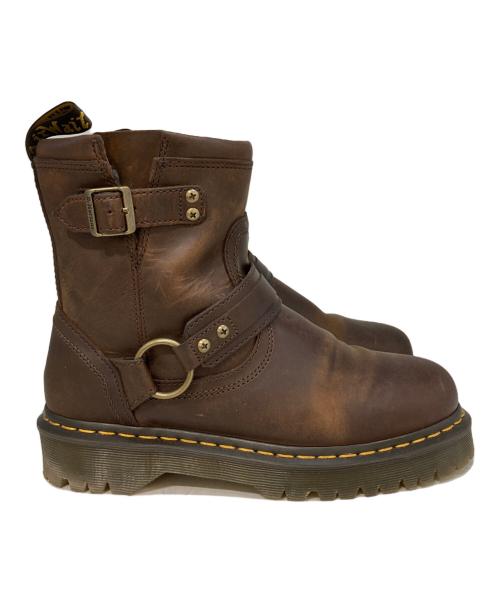 Dr.Martens（ドクターマーチン）Dr.Martens (ドクターマーチン) ANISTONE HRNS ブラウン サイズ:41の古着・服飾アイテム