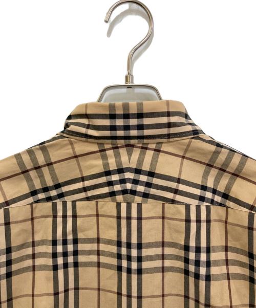 BURBERRY BLACK LABEL（バーバリーブラックレーベル）BURBERRY BLACK LABEL (バーバリーブラックレーベル) ノヴァチェックシャツ ベージュ サイズ:3の古着・服飾アイテム