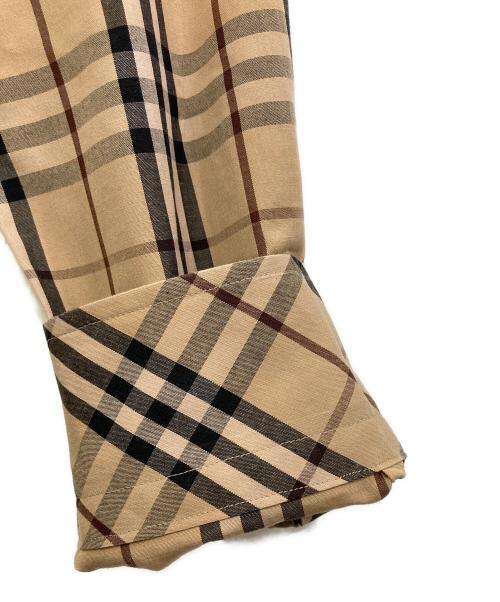 BURBERRY BLACK LABEL（バーバリーブラックレーベル）BURBERRY BLACK LABEL (バーバリーブラックレーベル) ノヴァチェックシャツ ベージュ サイズ:3の古着・服飾アイテム