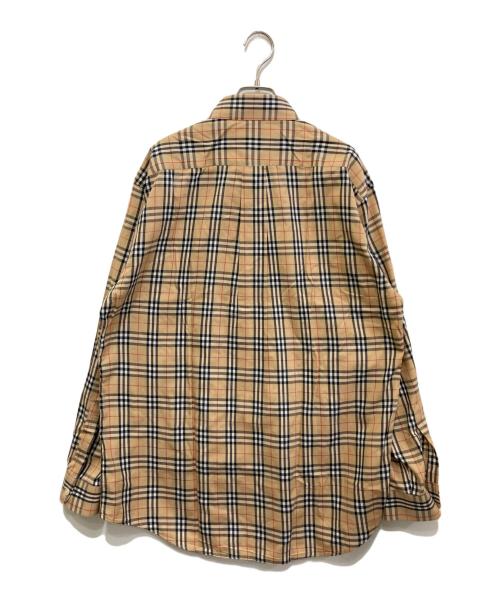 Burberry's（バーバリー）Burberry's (バーバリー) ノヴァチェックシャツ ベージュ サイズ:41の古着・服飾アイテム