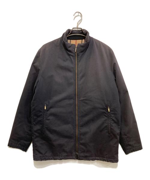 BURBERRY LONDON（バーバリーロンドン）BURBERRY LONDON (バーバリーロンドン) ノヴァチェック中綿コート ブラック サイズ:不明(実寸をご参考下さい)の古着・服飾アイテム