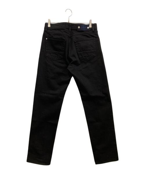 STONE ISLAND（ストーンアイランド）STONE ISLAND (ストーンアイランド) Black jeans with logo patch　K2S15J100005S00J5 ブラック サイズ:29の古着・服飾アイテム