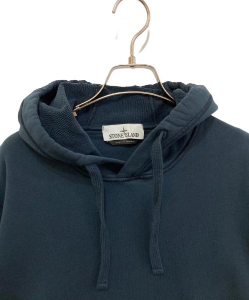 STONE ISLAND（ストーンアイランド）STONE ISLAND (ストーンアイランド) Dyed Hoodie　K2S156100062S0051 ネイビー サイズ:XLの古着・服飾アイテム