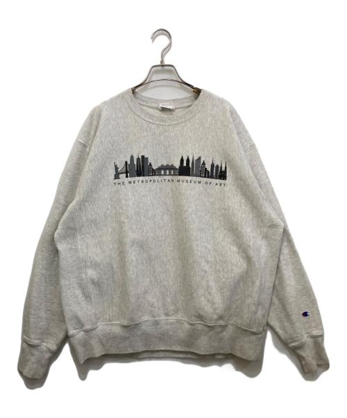 Champion REVERSE WEAVE（チャンピオン リバース ウィーブ）Champion REVERSE WEAVE (チャンピオン リバース ウィーブ) リバースウィーブスウェット グレー サイズ:XLARGEの古着・服飾アイテム