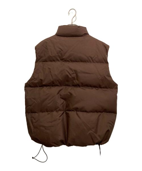 NANGA（ナンガ）NANGA (ナンガ) ダウンベスト ブラウン サイズ:Lの古着・服飾アイテム