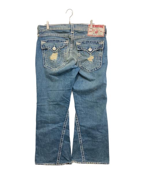 TRUE RELIGION（トゥルー レリジョン）TRUE RELIGION (トゥルー レリジョン) JOEY SUPER T/ブーツカットデニムパンツ インディゴ サイズ:38の古着・服飾アイテム