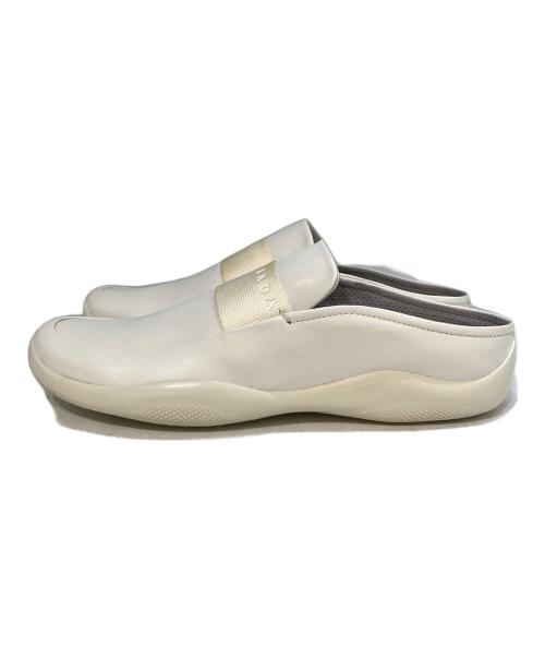 PRADA SPORTS（プラダスポーツ）PRADA SPORTS (プラダスポーツ) スリッポン ホワイト サイズ:8 1/2の古着・服飾アイテム