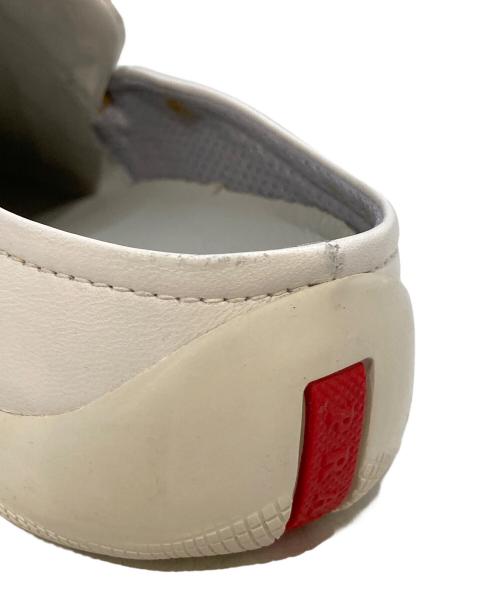 PRADA SPORTS（プラダスポーツ）PRADA SPORTS (プラダスポーツ) スリッポン ホワイト サイズ:8 1/2の古着・服飾アイテム