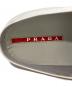 中古・古着 PRADA SPORTS (プラダスポーツ) スリッポン ホワイト サイズ:8 1/2：13000円