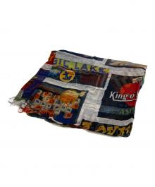 FALIERO SARTI（ファリエロサルティ）の古着「グラフィックストール」｜レッド