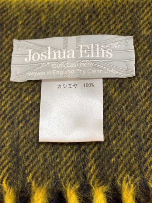 JOSHUA ELLIS（ジョシュア エリス）JOSHUA ELLIS (ジョシュア エリス) カシミヤ大判マフラー イエローの古着・服飾アイテム