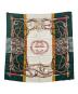 GUCCI (グッチ) シルクスカーフ グリーン：15000円