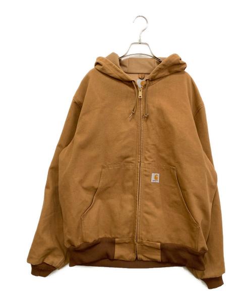 CarHartt（カーハート）CarHartt (カーハート) ダック地アクティブジャケット　J131 ブラウン サイズ:Lの古着・服飾アイテム
