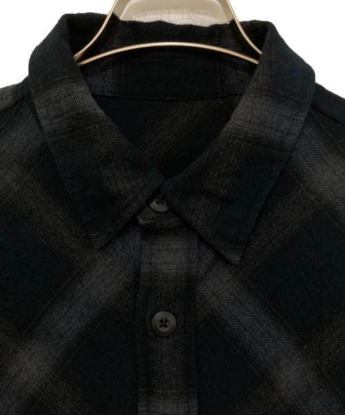 FreshService（フレッシュサービス）FreshService (フレッシュサービス) FLANNEL CHECK OVER YOKE SHIRT　FSC-253-50129 ネイビー サイズ:Lの古着・服飾アイテム