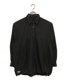 FreshService（フレッシュサービス）の古着「WOOLY CLOTH ANORAK SHIRT FSC251-50107」｜ブラック