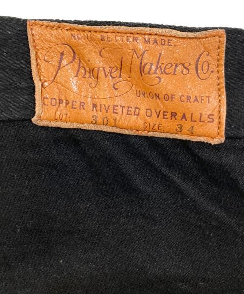 PHIGVEL（フィグベル）PHIGVEL (フィグベル) CLASSIC JEANS　PMAQ-301 ブラック サイズ:3の古着・服飾アイテム