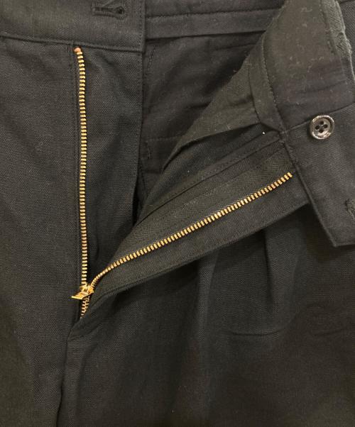 PHIGVEL（フィグベル）PHIGVEL (フィグベル) Duck Cloth Hunter Trousers ブラック サイズ:1の古着・服飾アイテム